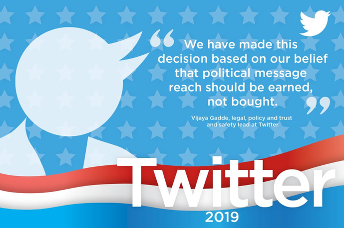 Twitter political advertising